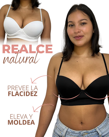 Trío de brasieres para realce natural