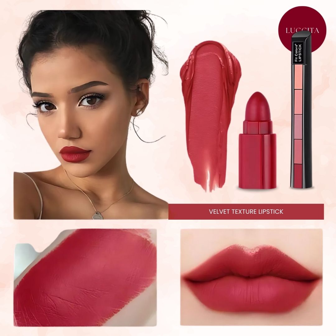 Lápiz labial mate 5 en 1 - Tonos nude💋