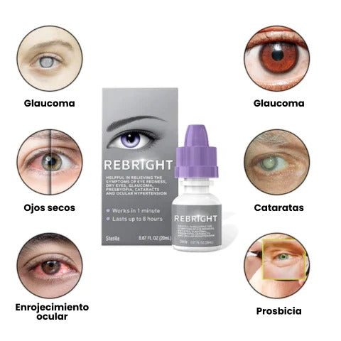 Rebright - Elimina la miopía, cataratas y glaucoma