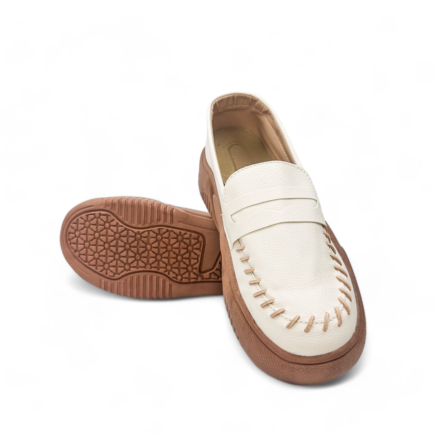 Elegant Steps - Mocasines italianos ortopédicos suela flex