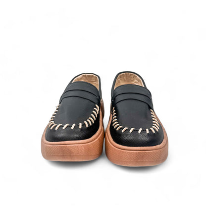 Elegant Steps - Mocasines italianos ortopédicos suela flex