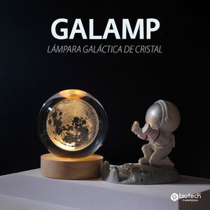 GALAMP® Lámpara galáctica de cristal ¡Pídelo ya!