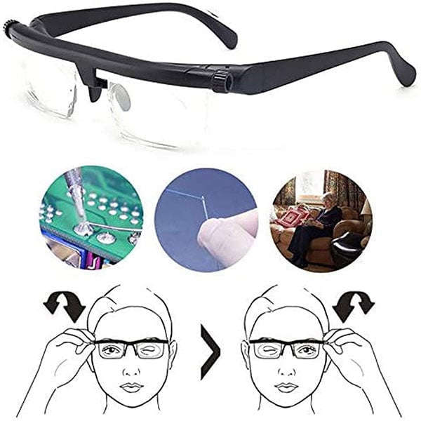 Gafas de enfoque ajustables para vista (De cerca y lejos)
