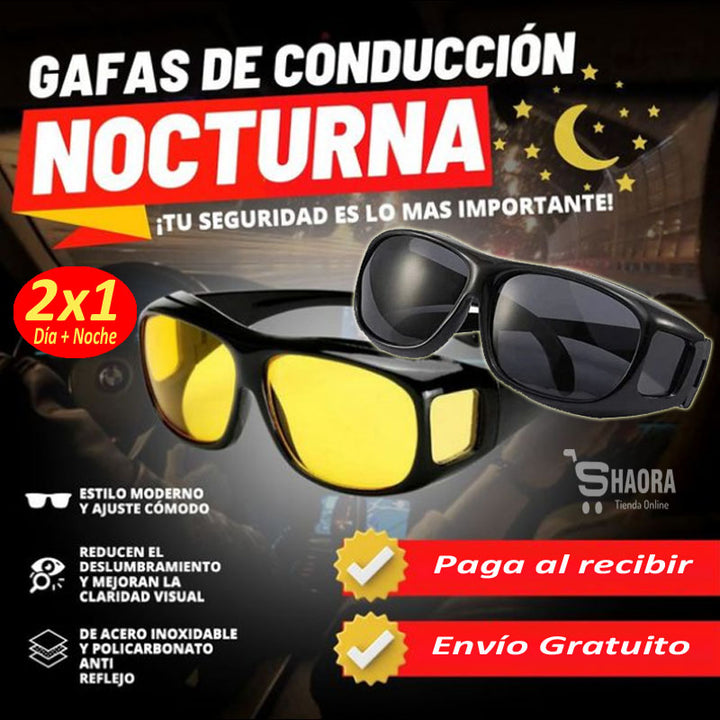 ¡OFERTA 2X1! Gafas HD Para Conducir de Día y Noche