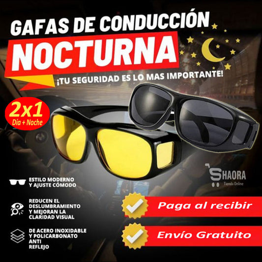 ¡OFERTA 2X1! Gafas HD Para Conducir de Día y Noche